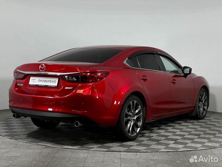 Mazda 6 2.5 AT, 2018, 75 230 км