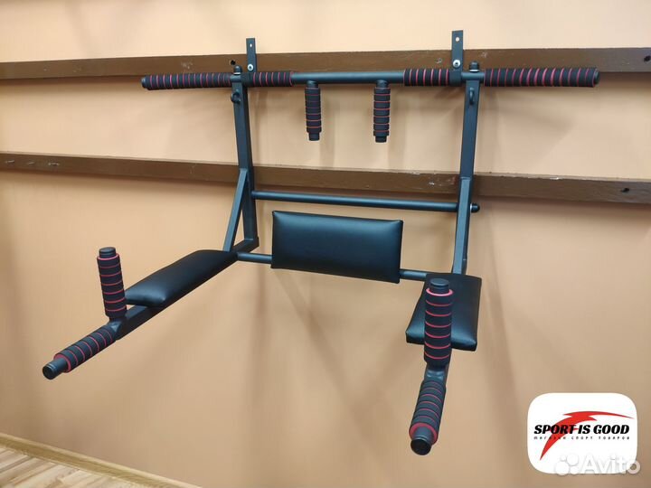 Турник брусья пресс 3 в 1
