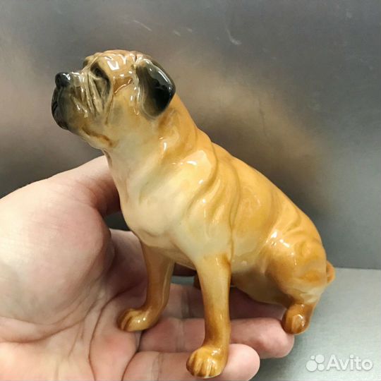 Бульмастиф Фарфоровая статуэтка собаки Сувениры