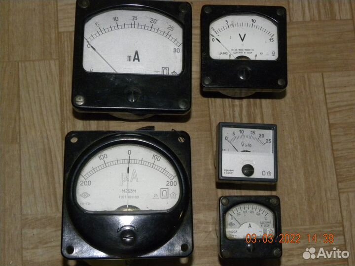 Индикаторы разные из СССР
