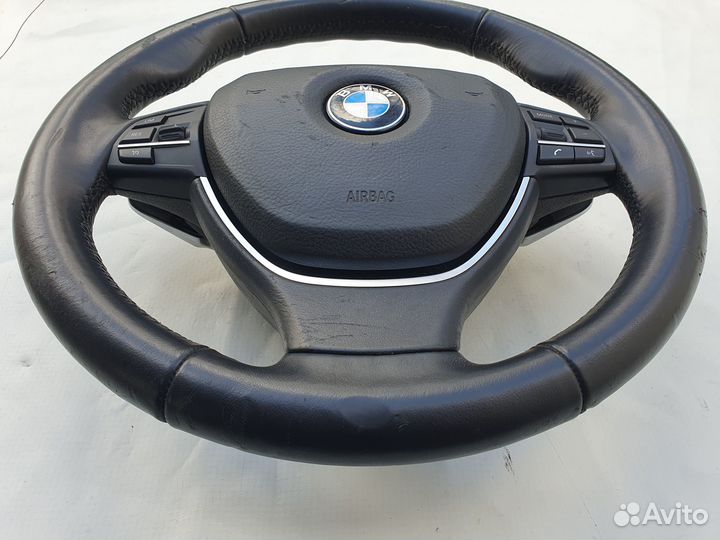 Руль BMW F10 F06 F01 (с лепестками)