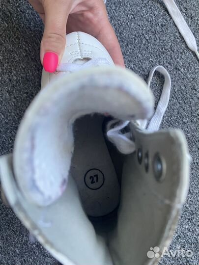 Коньки фигурные детские 27 размер