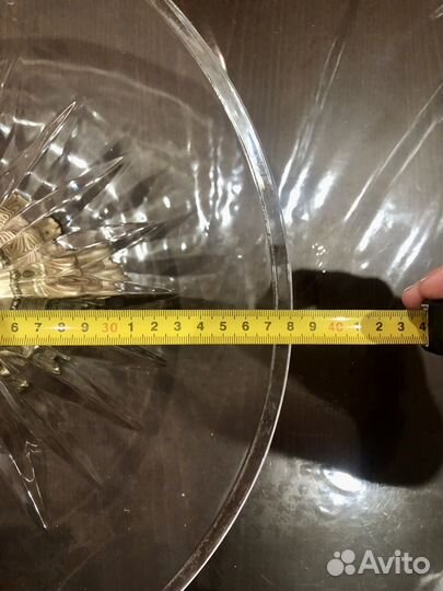 Ваза хрустальная