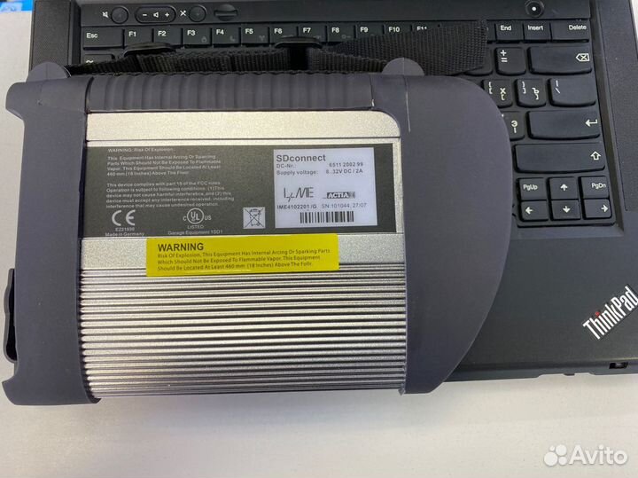 Комплект Mercedes C4 ноутбук программа 2020