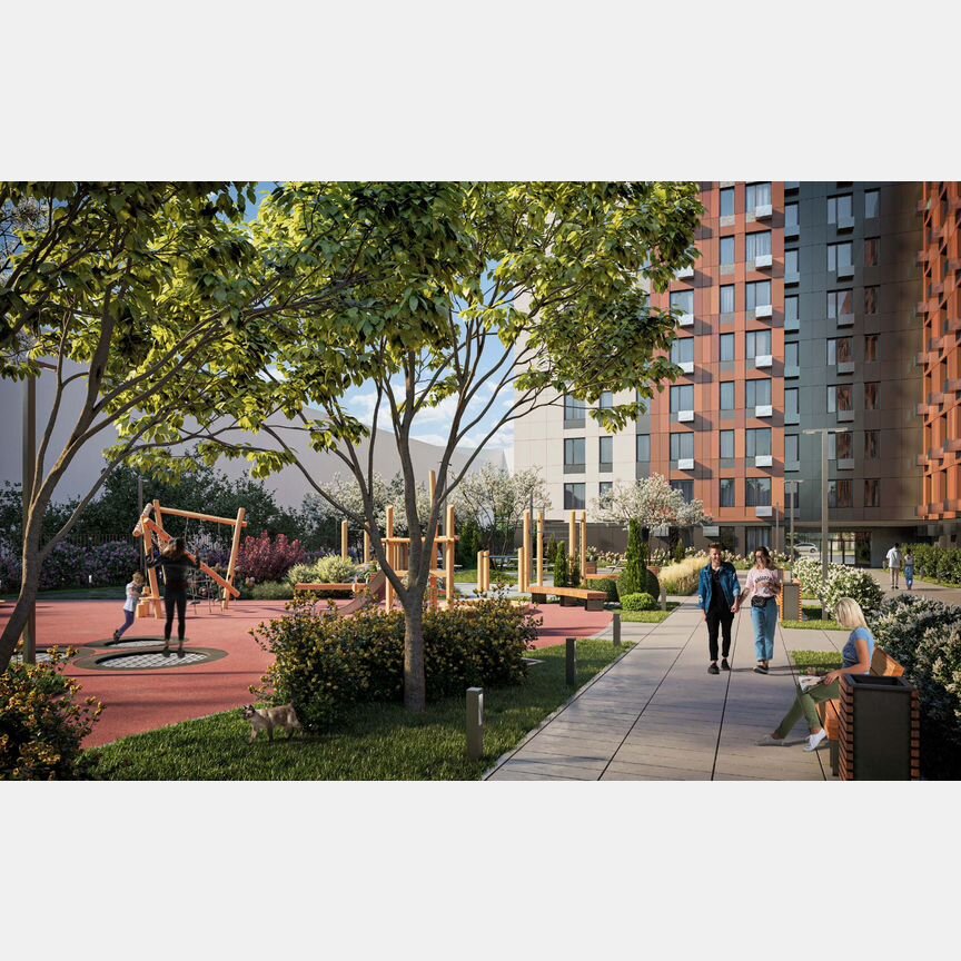 1-к. апартаменты, 41,7 м², 8/9 эт.