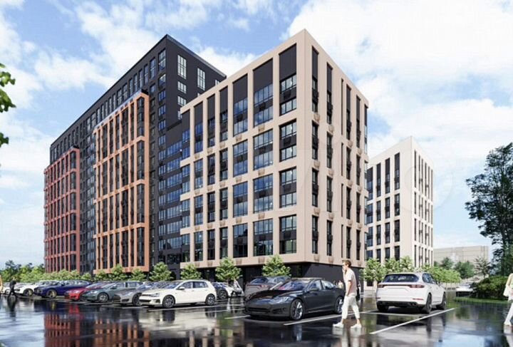 Квартира-студия, 26,7 м², 9/15 эт.