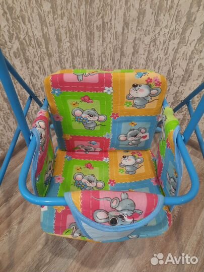 Детская качель напольная