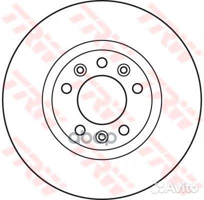 Диск тормозной peugeot: 508 10-, 508 SW 10