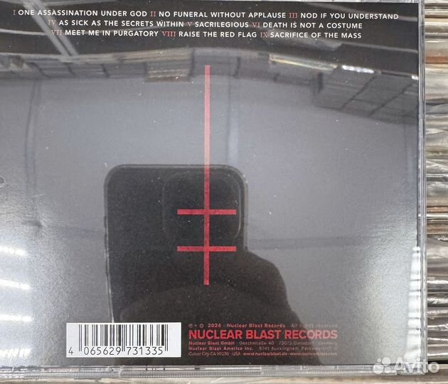 Cd диски с музыкой Marilyn Manson 2024