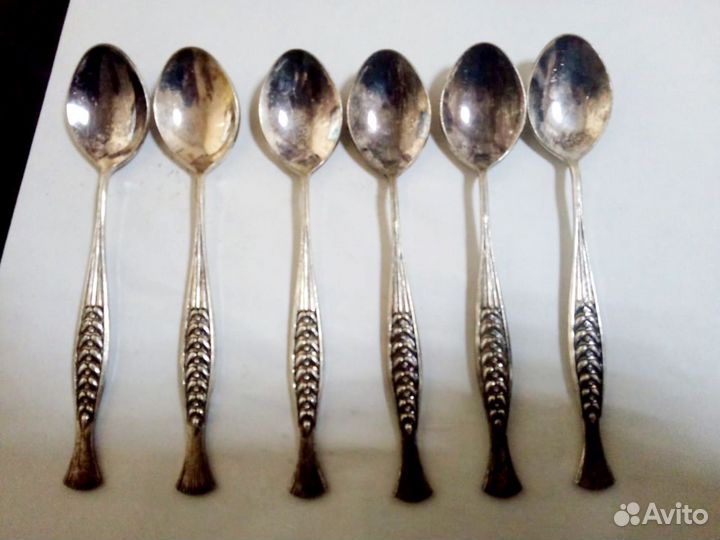 Ложки чайные мельхиор СССР