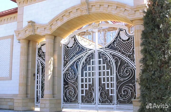 Кованые ворота
