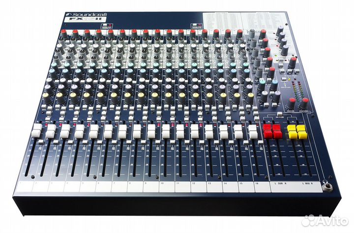 Soundcraft FX16ii Микшерный пульт с процессором FX