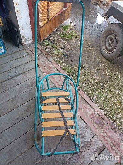 Сани с колесами