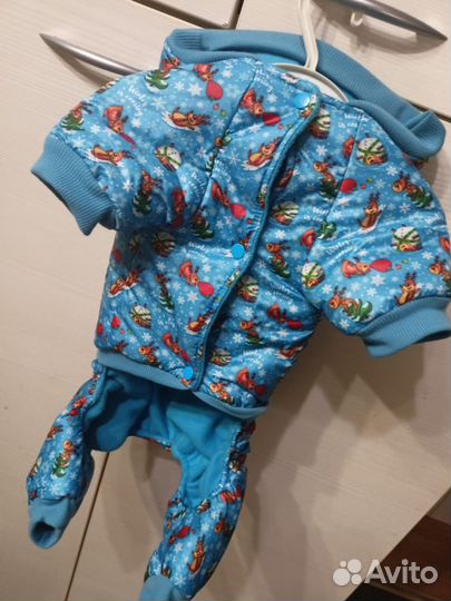 Комбинезон зимний для собак