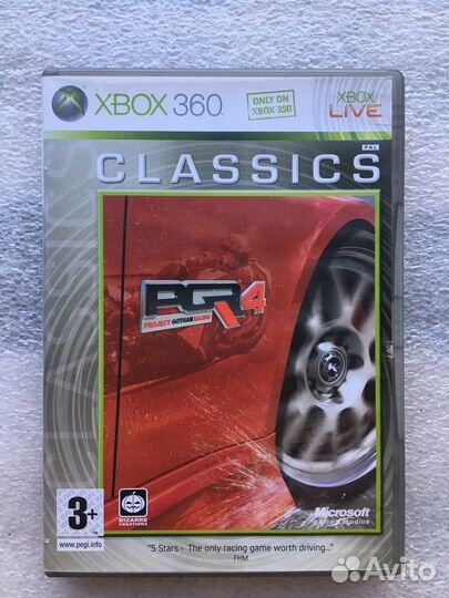 Project Gotham Racing 4 (Classics)(Xbox 360)