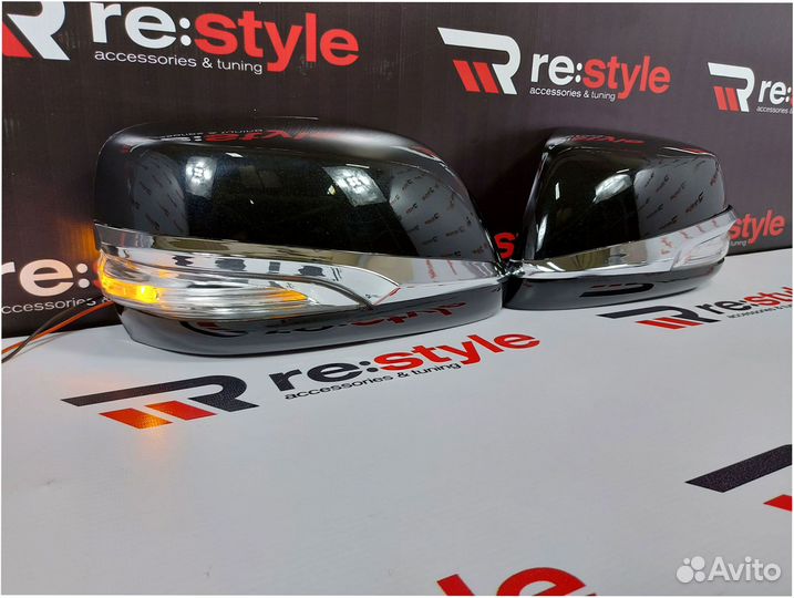 Накладки на зеркала Lexus LX570 2008-2011 R2486