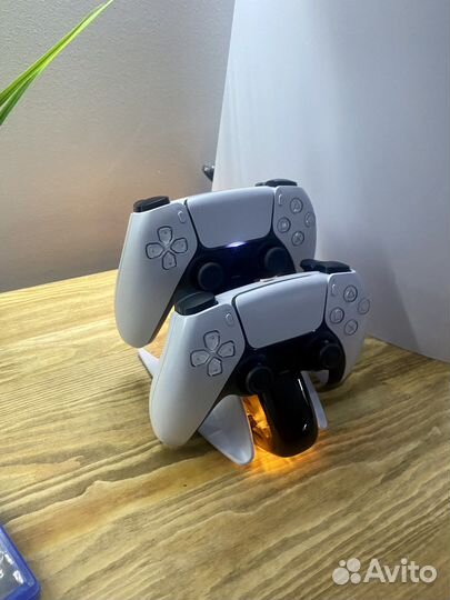 Зарядная станция ps5 dualsense зу геймпад джойстик