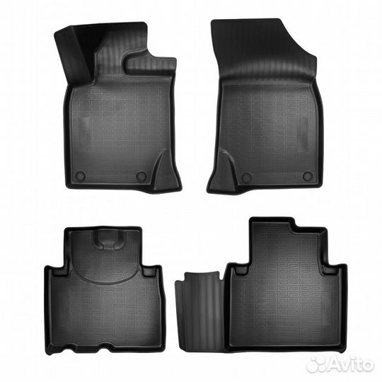 Коврики салонные для geely atlas (i) 3d (2018)