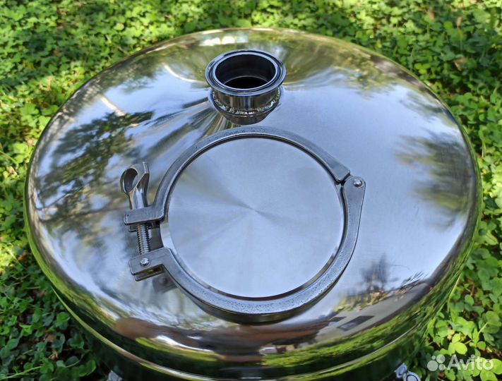 Перегонный куб 30л. из пивной кеги, люк4