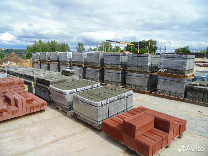 Тротуарная плитка паркет