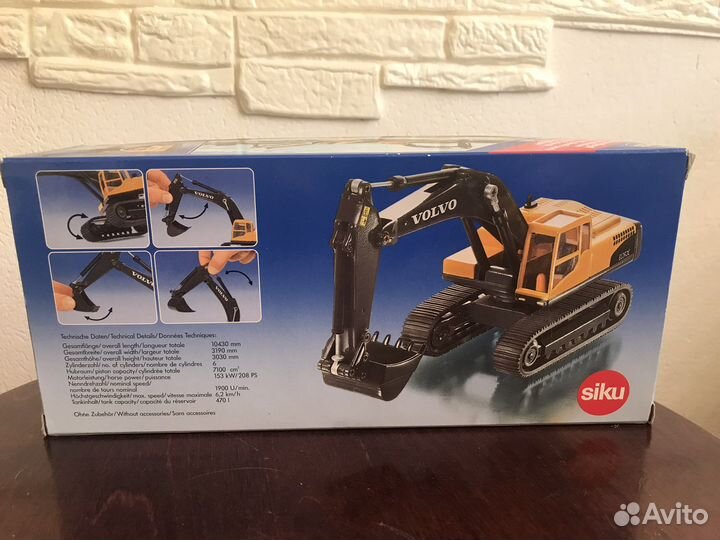Модель экскаватора volvo ес290с,от Siku 1:50