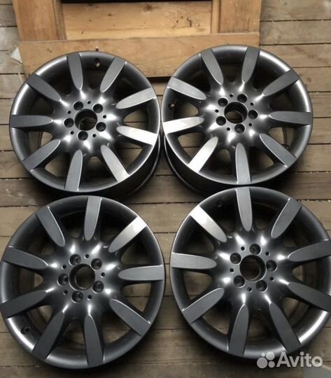 Диски с резиной на mercedes r18