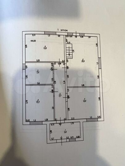 Дом 87 м² на участке 8 сот.