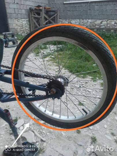 Колесо задний размер 28