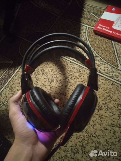 Игровые наушники bloody