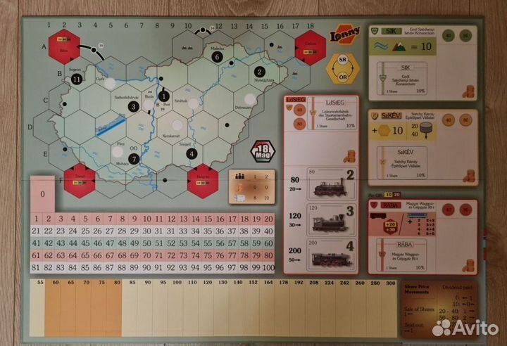 18Mag настольная игра серии 18xx