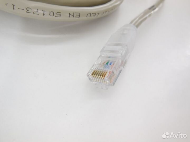 Патч корд 3 метра кабель RJ45-RJ45 Eurolan 21B-U5