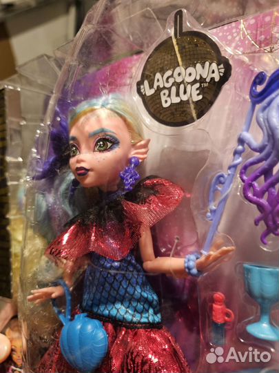 Кукла Monster high Лагуна Laguna Blue Ball