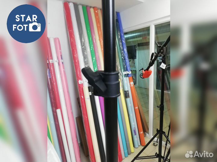 Система крепления фона 2,4м*1,5м + сумка переноска