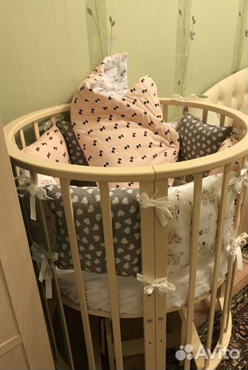 Бортики для детской кроватки