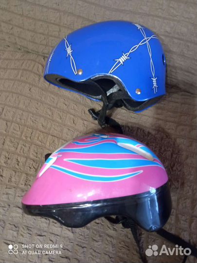 Шлемы для мальчика и девочки