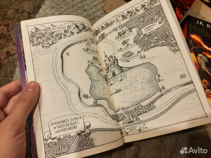 Серия книг о Гарри Поттере на английском