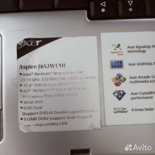 Ноутбук Acer Aspire