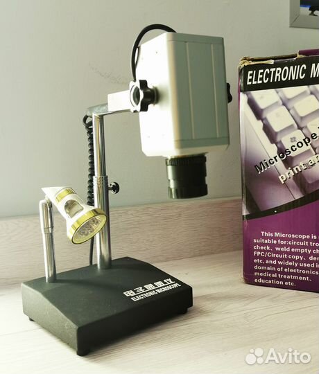 Цифровой микроскоп для ремонта плат