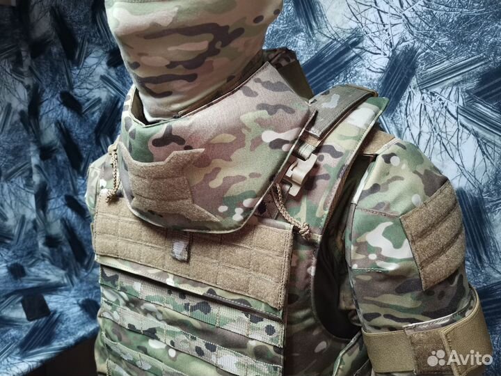 Защита шеи на бронежилет