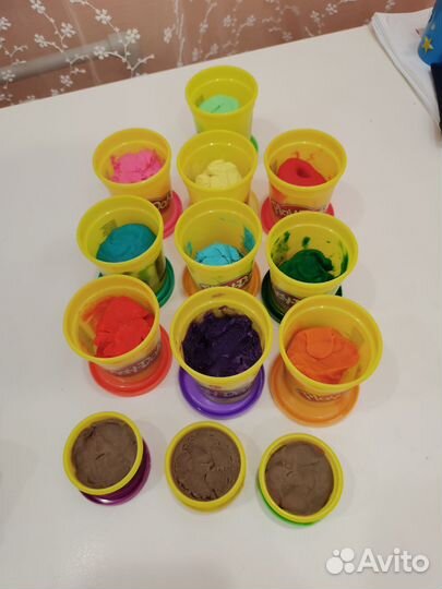 Пластилин Play doh, наборы для лепки