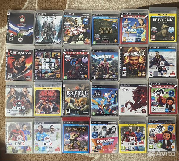 Диски Sony Playstation 3