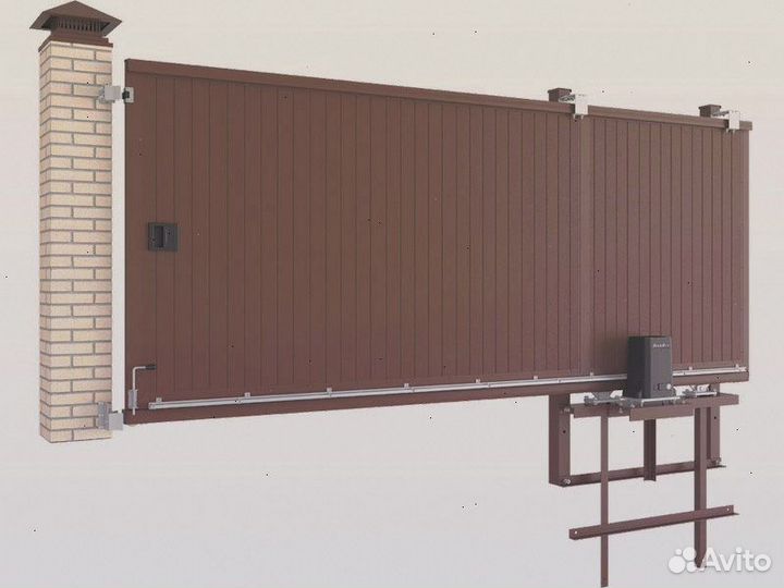 Откатные/распашные ворота