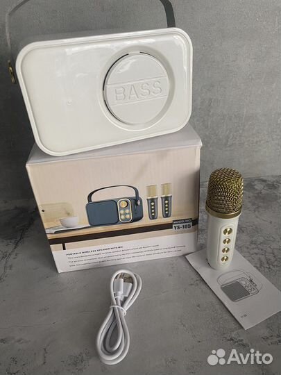 Блютуз колонка караоке YS-103