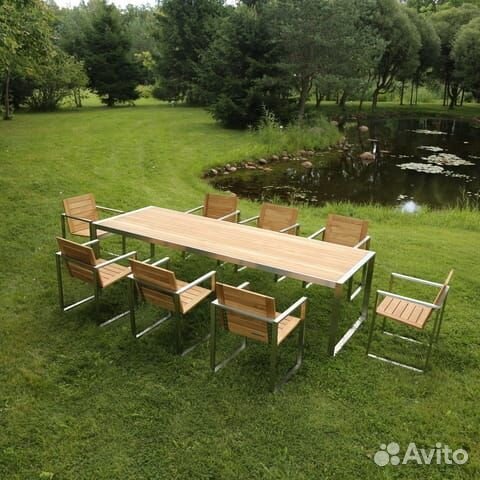 Садовая мебель из металла