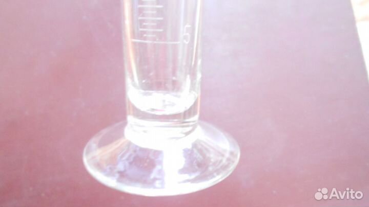 Цилиндр мерный СССР стекло 50 мл