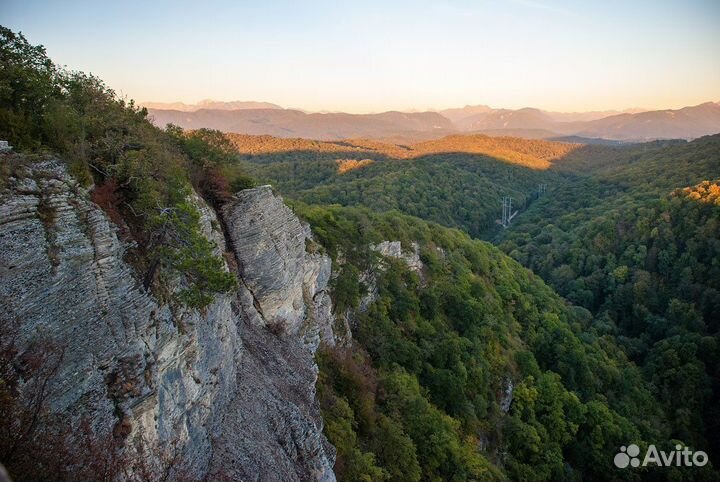 Пешая экскурсия Орлиные скалы и Агурские водопады
