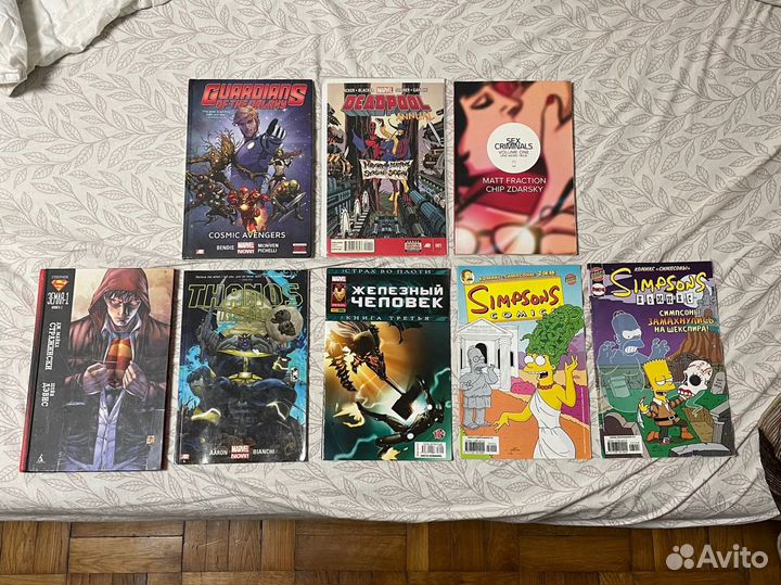Комиксы на английском и русском