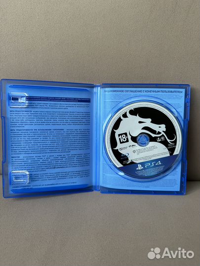 Игра Mortal Kombat X, для PS4