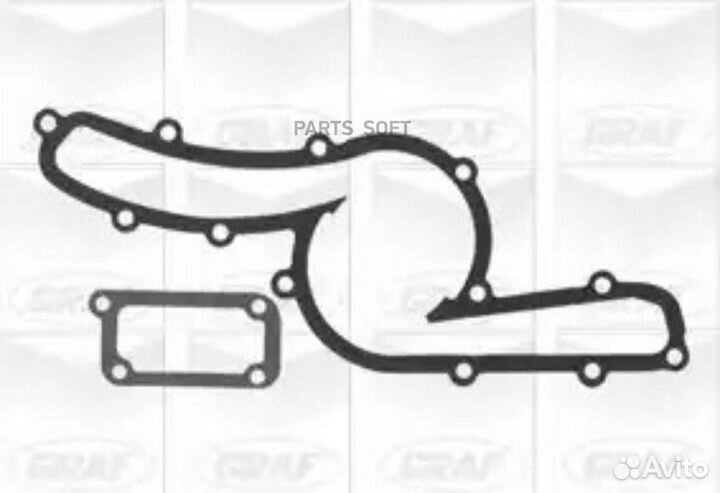 Graf PA673 Помпа водяная Alfa Romeo