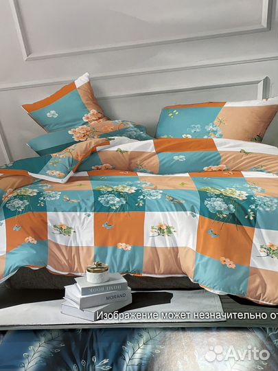 Постельное белье 1.5 спальное бязь